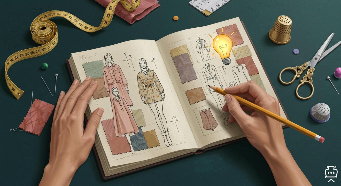 Your Fashion Designer Sketchbook: Unlock Creative Flow Now