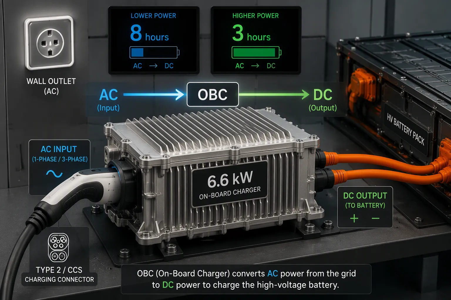 OBC Power Rating and Charging Speed
