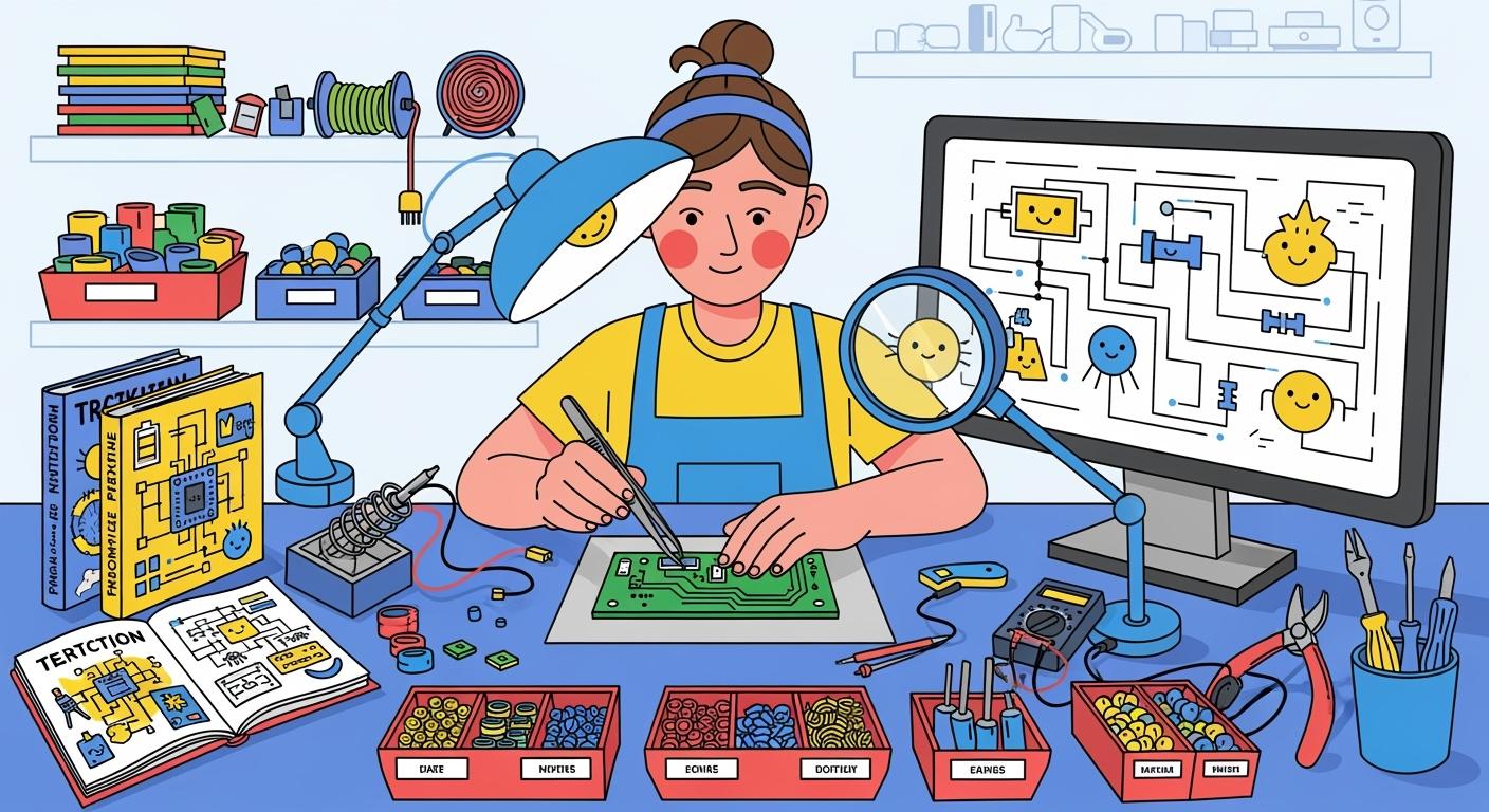 Услуги по сборке печатных плат проще с понятными схемами