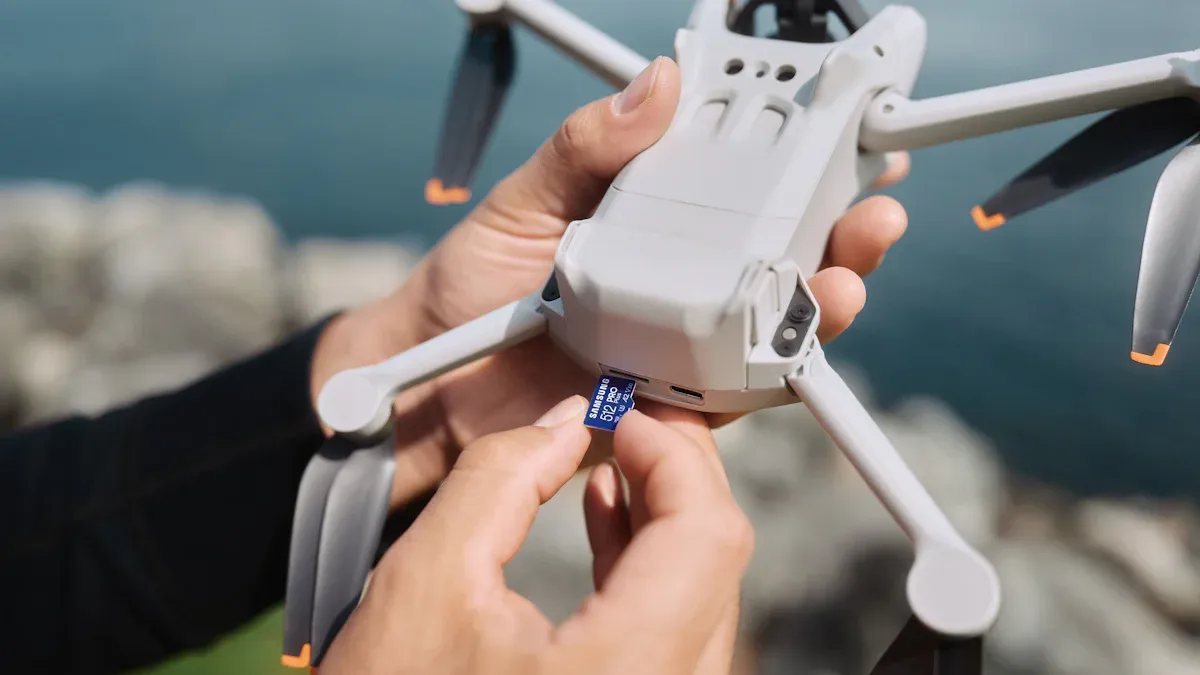 Opening the Drone With Flat Flex PCB