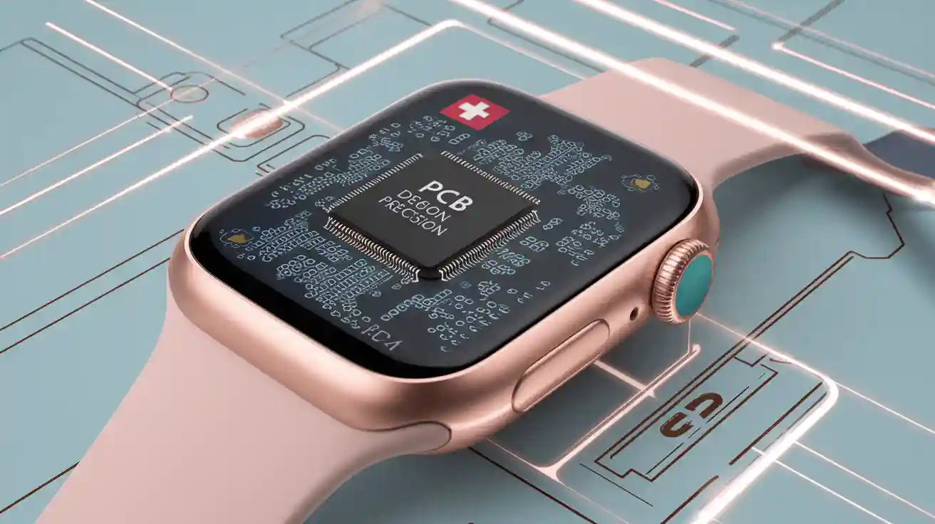 6-Layers Rigid Flex PCB Design for Smart watches of Swiss Customers