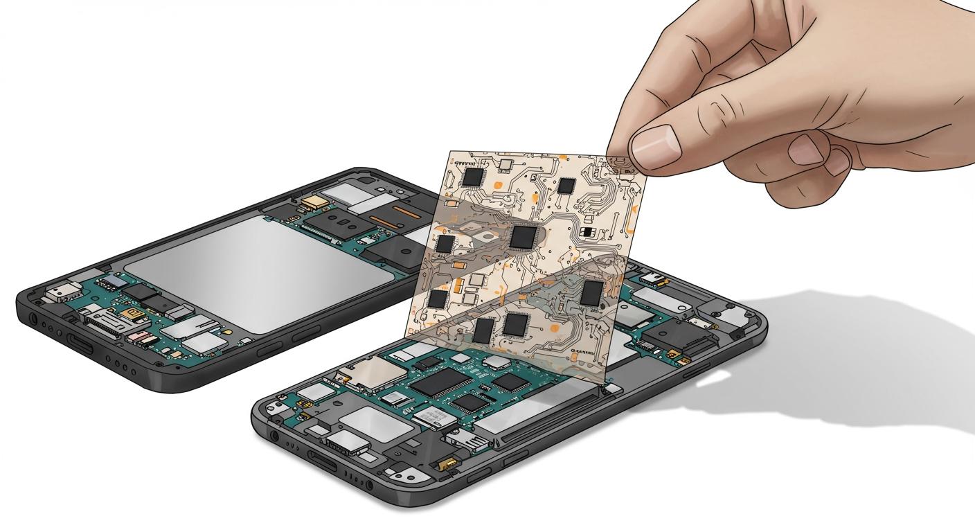 What is PCF-Printed Circuit Film and how is it used in electronics