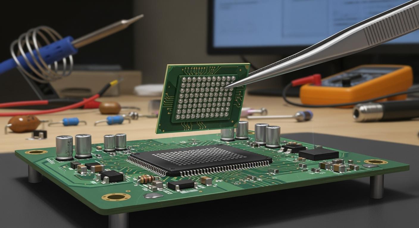 Что такое BGA сборка печатных плат