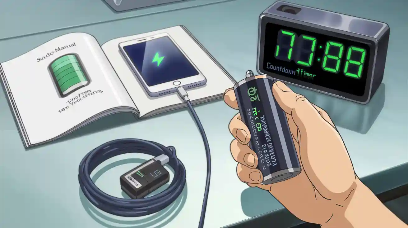 How long to charge a Lithium ion battery for the first time