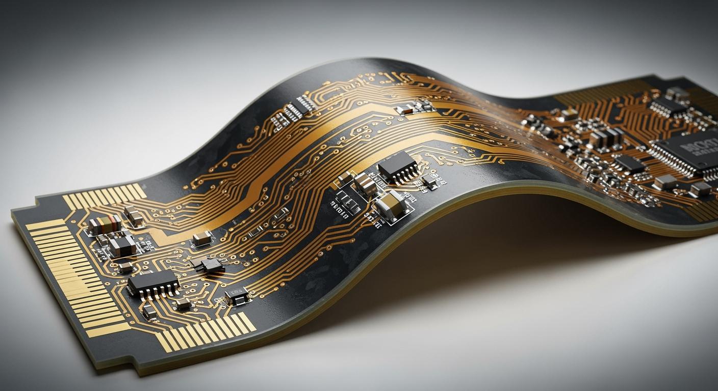 Add rigid layers to flex PCB and boost durability