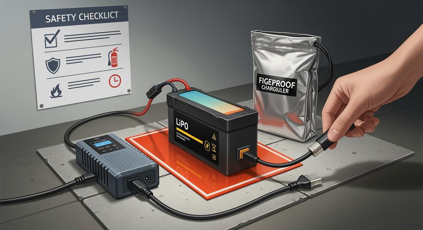Top Safety Tips for Charging LiPo Batteries