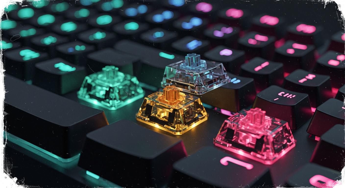 Top Illuminated Keyboard Switches for Gaming in 2025