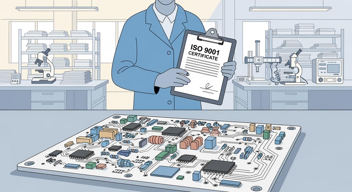 ISO 9001 certification for ceramic PCB factories