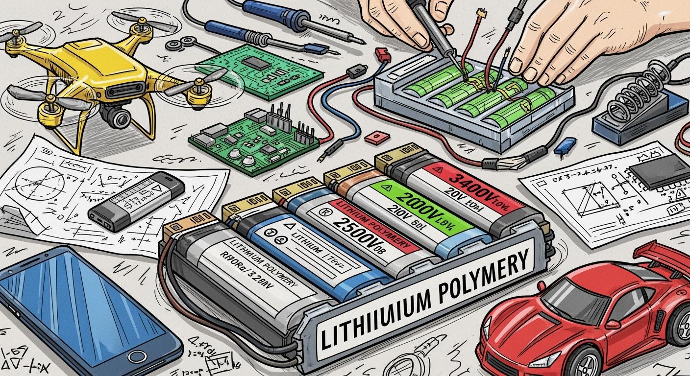 The Ultimate Guide to Lithium Polymer Batteries: Technology, Applications, and Custom Solutions