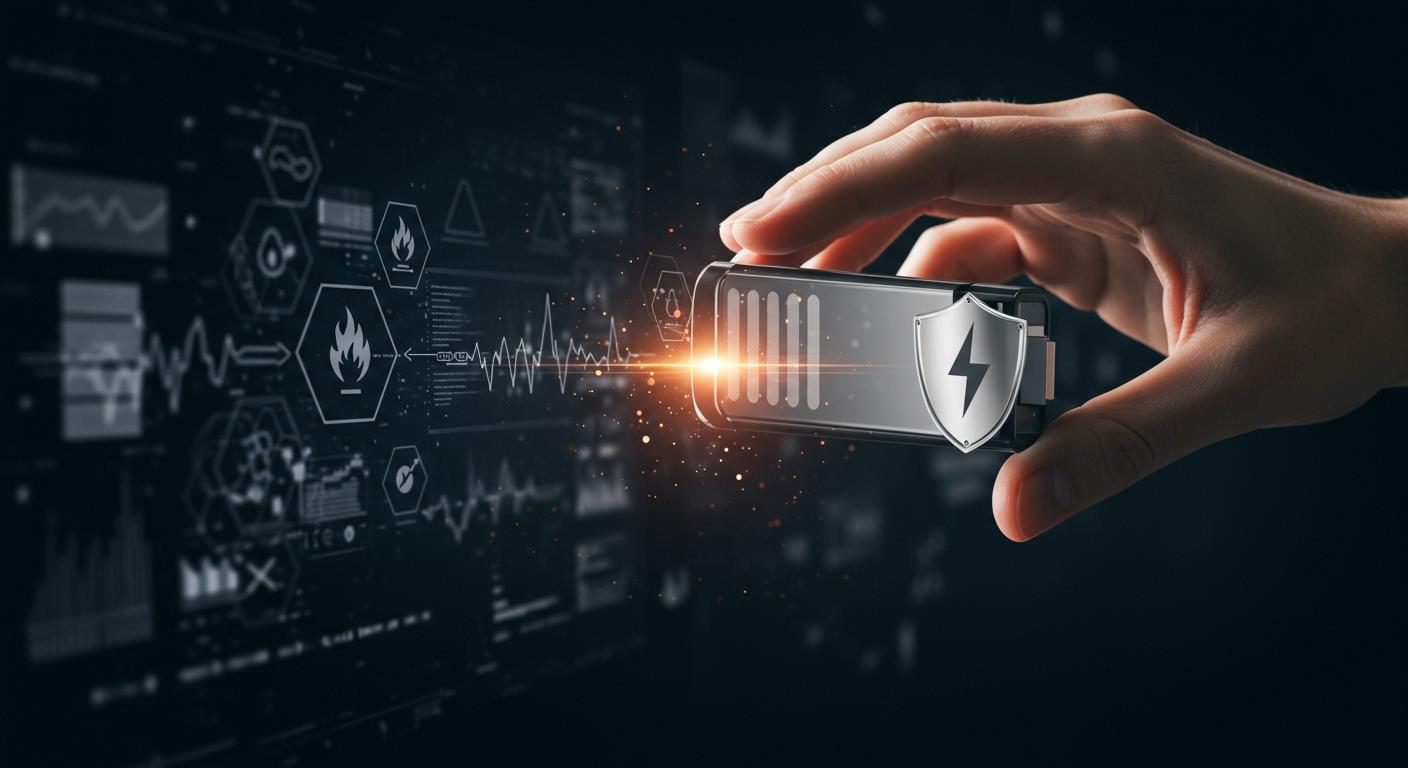The development of a lithium-ion battery that won't catch fire