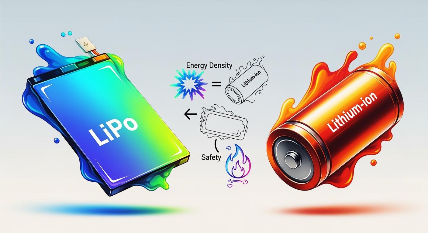 LiPo Battery vs Lithium-ion Battery Key Differences and Similarities