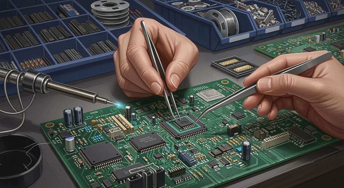 Что включает в себя услуга по сборке печатных плат