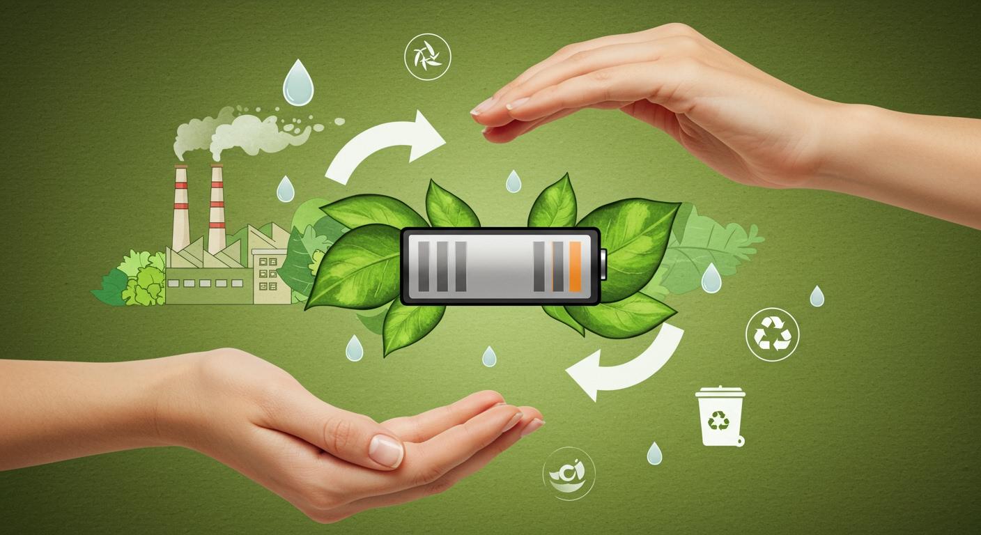 Environmental protection methods in Lithium Ion battery manufacturing and recycling