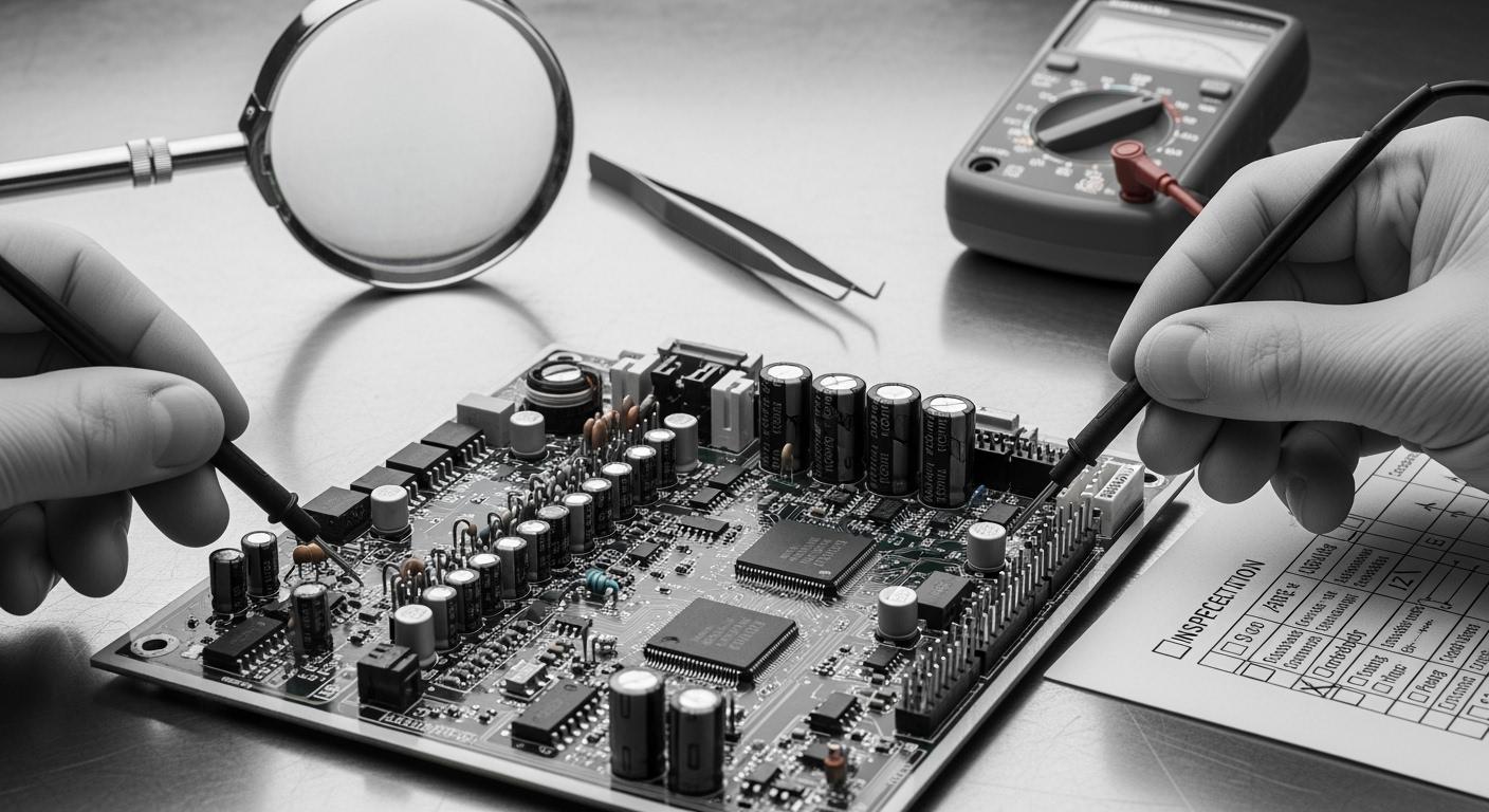 Step-by-Step Process for PCB Assembly Testing and Inspection