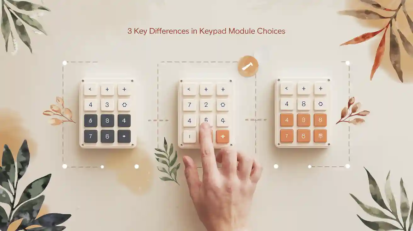 3 Key Differences in Keypad Module Choices