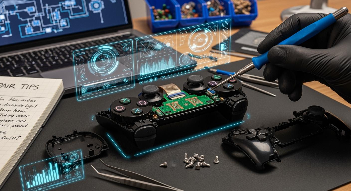 Top tips for fixing PS4 controller conductive film keypads