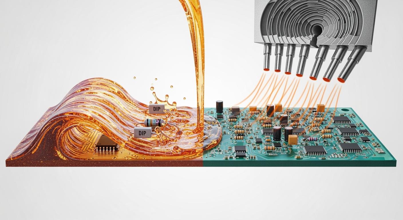 Волновая пайка и рефлоу: выбор оптимального метода для PCBA