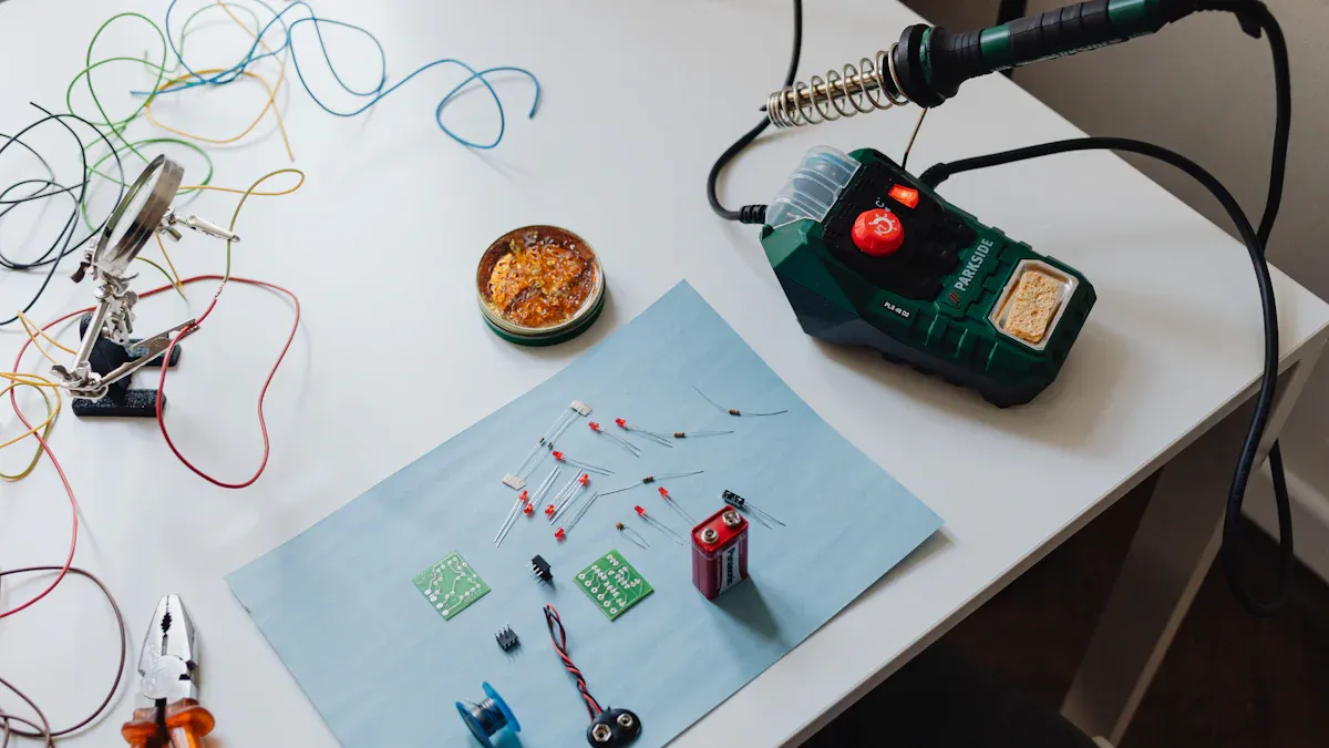 Tools and Materials For Flexible Circuit Soldering