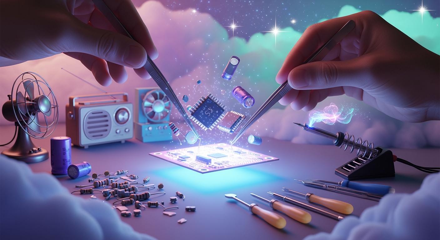 Как собрать SMT PCB для бытовой электроники своими руками