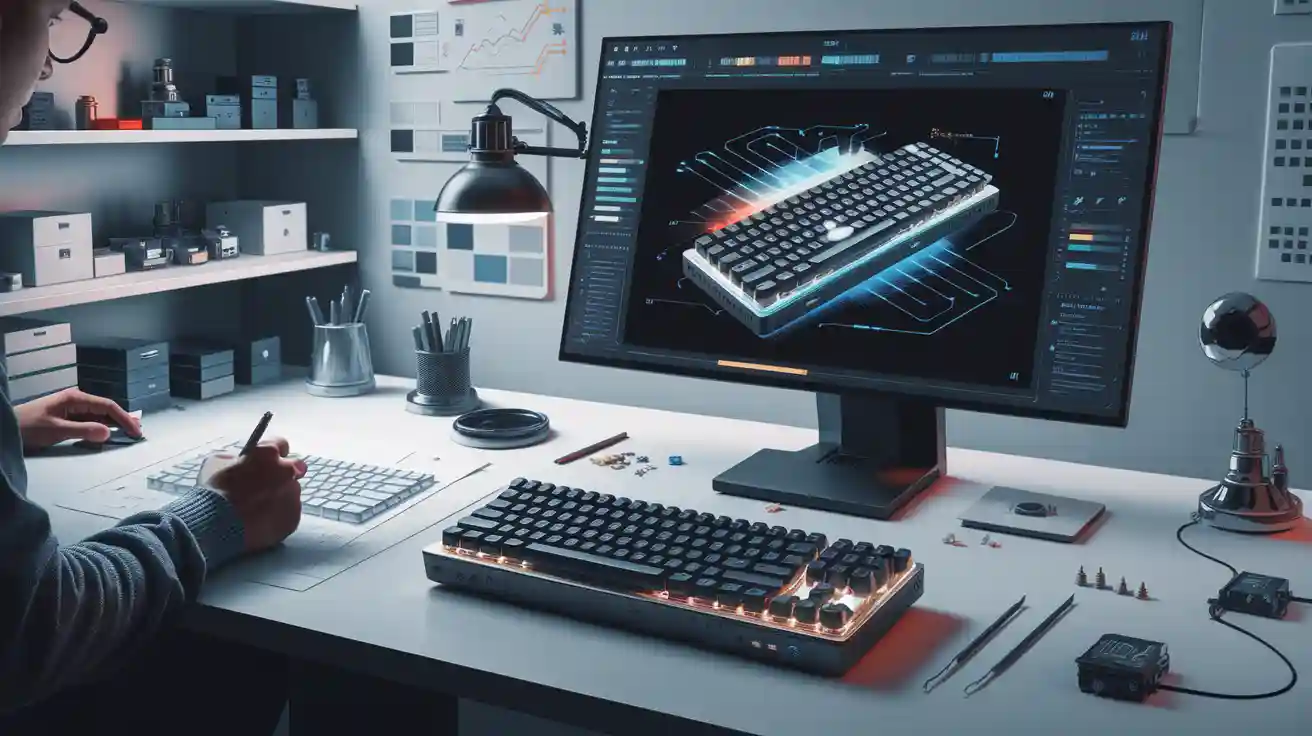 Mechanical keyboard, from concept design to finished product process