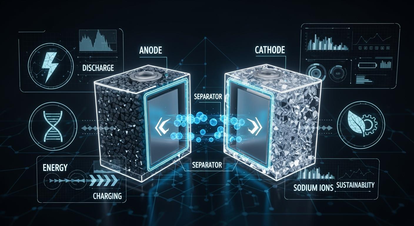 What is a sodium battery and how does it work