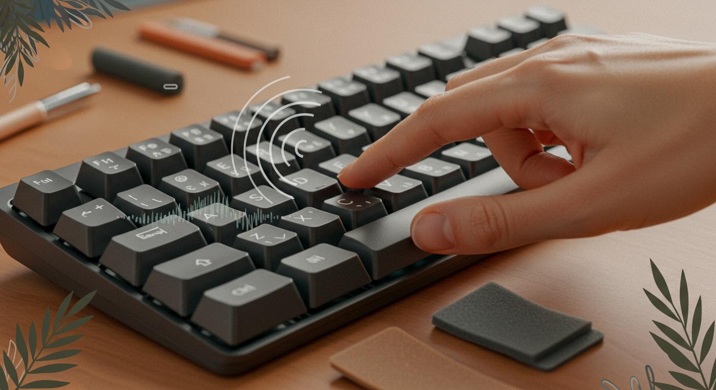 How to Make a Membrane Keyboard Quieter
