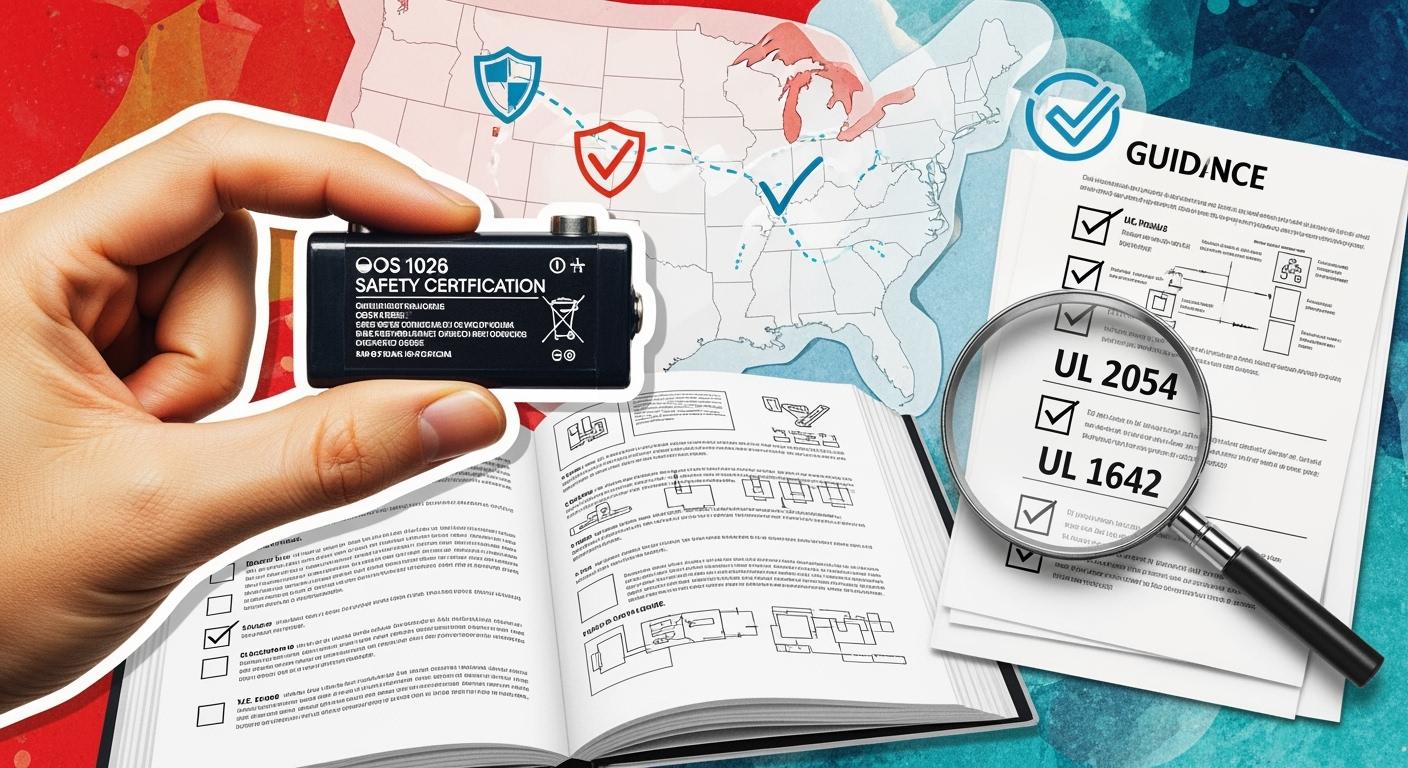 2025 Guide to UL 2054 & UL 1642 for the US Market