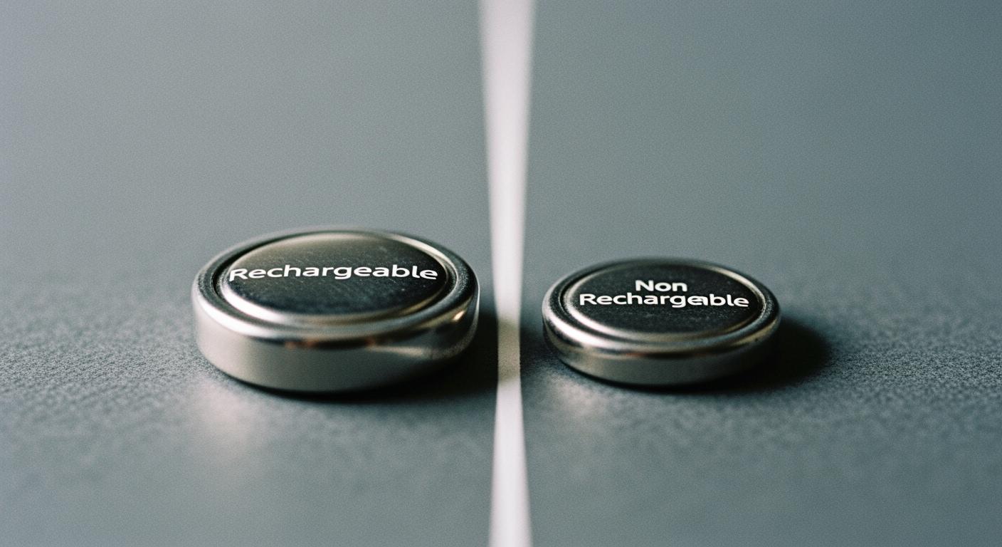 How Rechargeable and Non-Rechargeable Button Batteries Compare