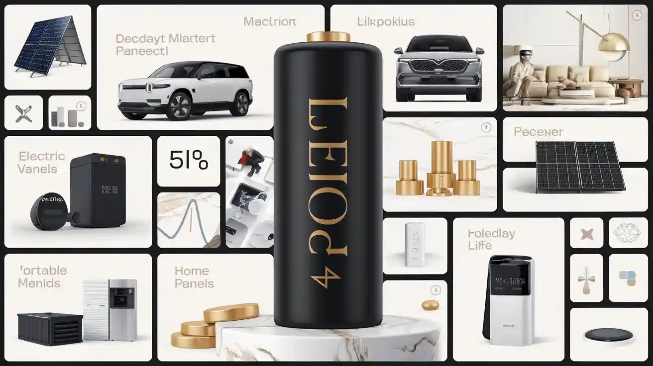 LiFePO4 battery widely used in market