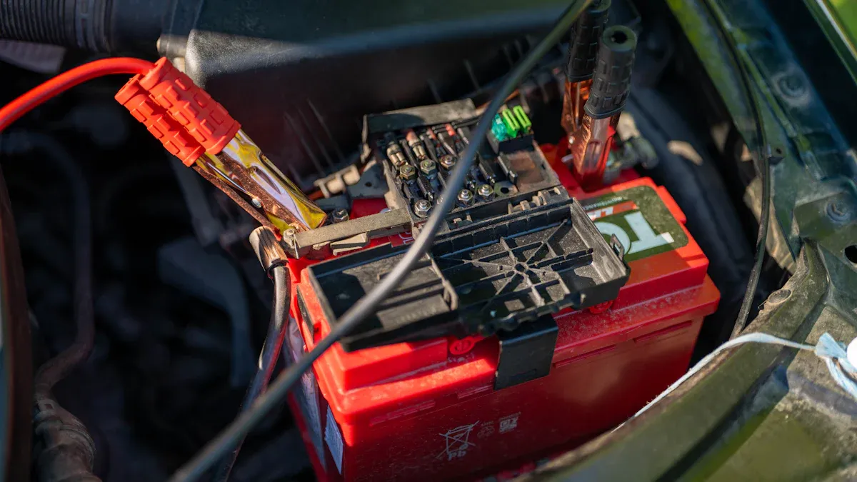 safety and supplies for clean battery corrosion