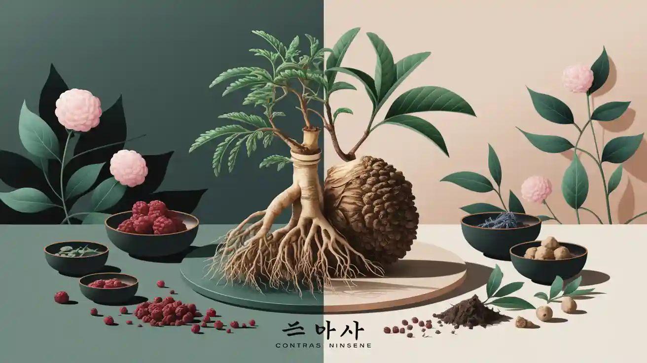 高麗參與花旗參的特性比較：從性味到功效