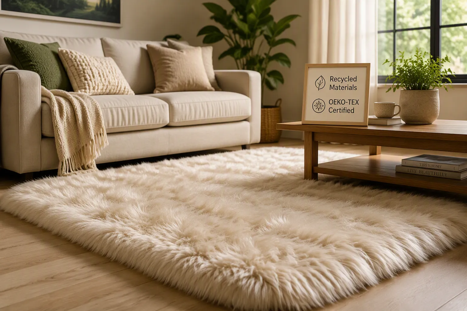 Eco-Friendly Faux Fur Rugs for Sustainable Homes