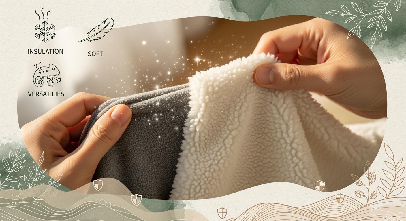 Polar fleece bonded sherpa fleece explained with key benefits