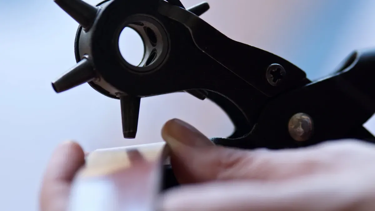 How to Punch Holes in Suede Fabric for Crafts and Apparel