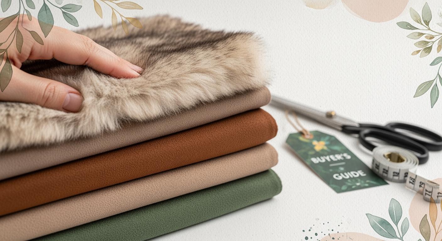 A Buyer’s Guide to Suede Bonded Faux Fur Fabric