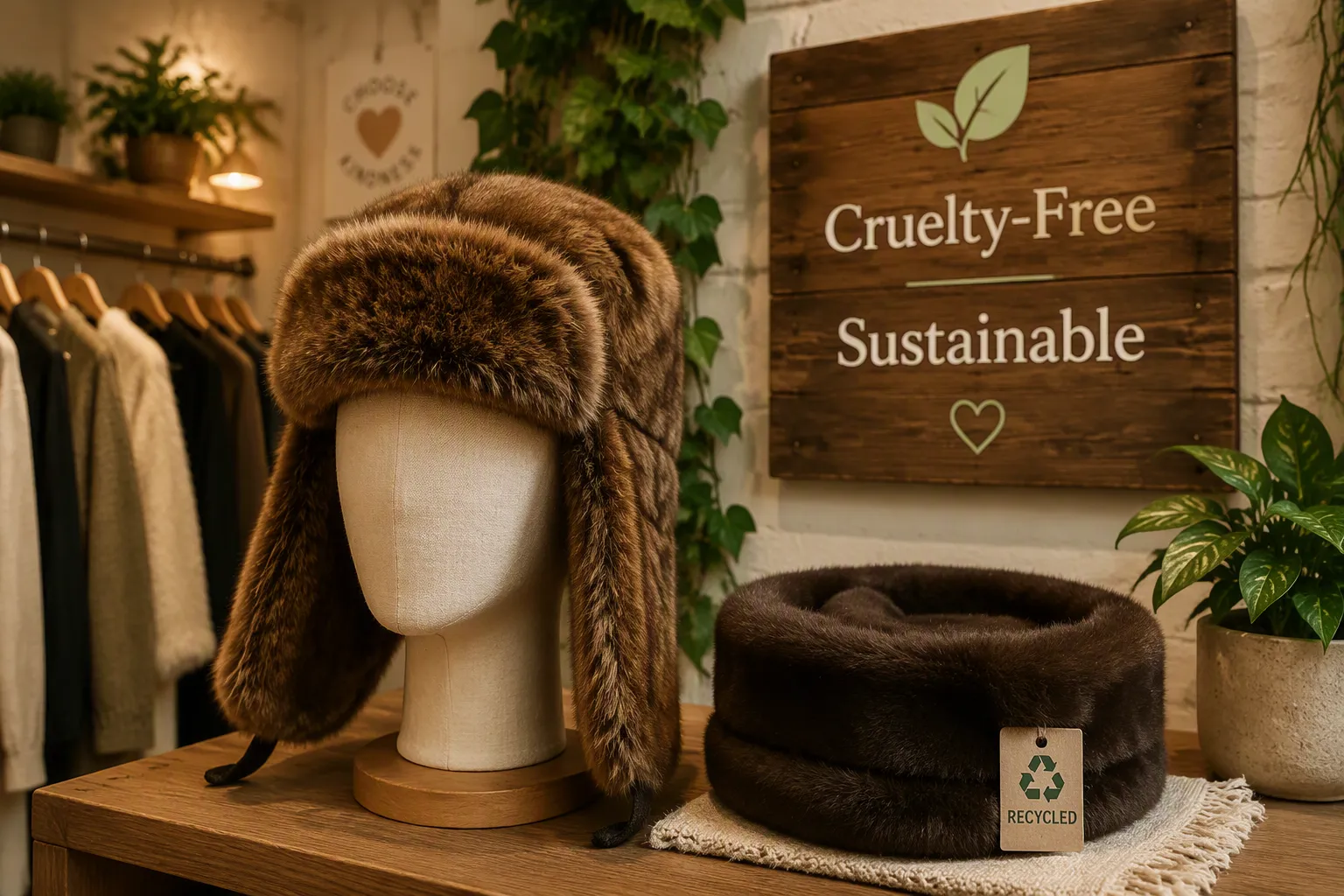 Sustainable and Ethical Fur Hats