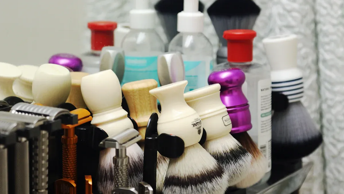 Retail Display Equipment for Grooming Products