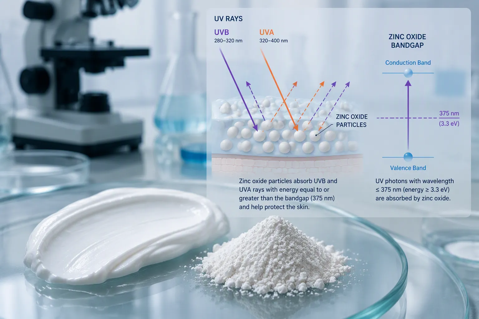 Zinc Oxide as a Mineral UV Filter