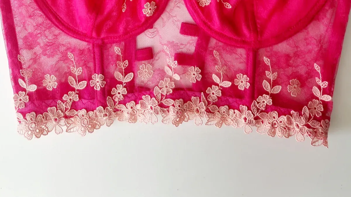 Hand embroidery and haute couture swimwear