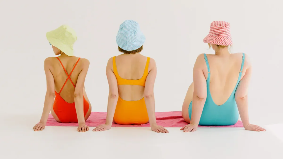 French Swimwear Color Trends 2025