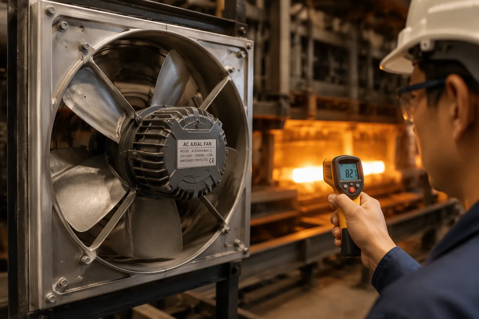 How to Select an AC Axial Fan for High Heat