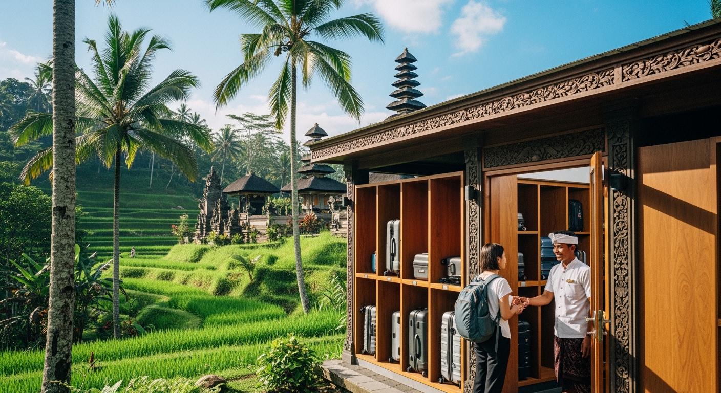발리의 짐 보관소 이용 가이드 CANGGU와 UBUD까지 배달
