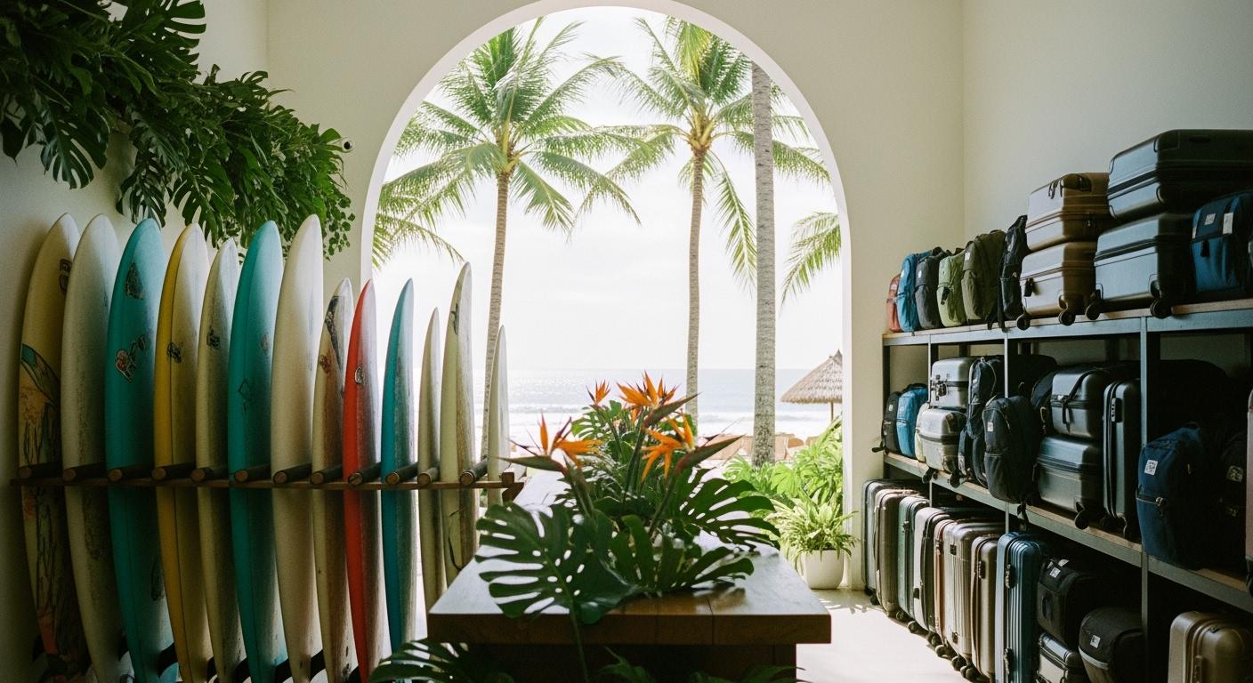 Opciones de almacenamiento de equipaje en Canggu, Bali: Una guía completa