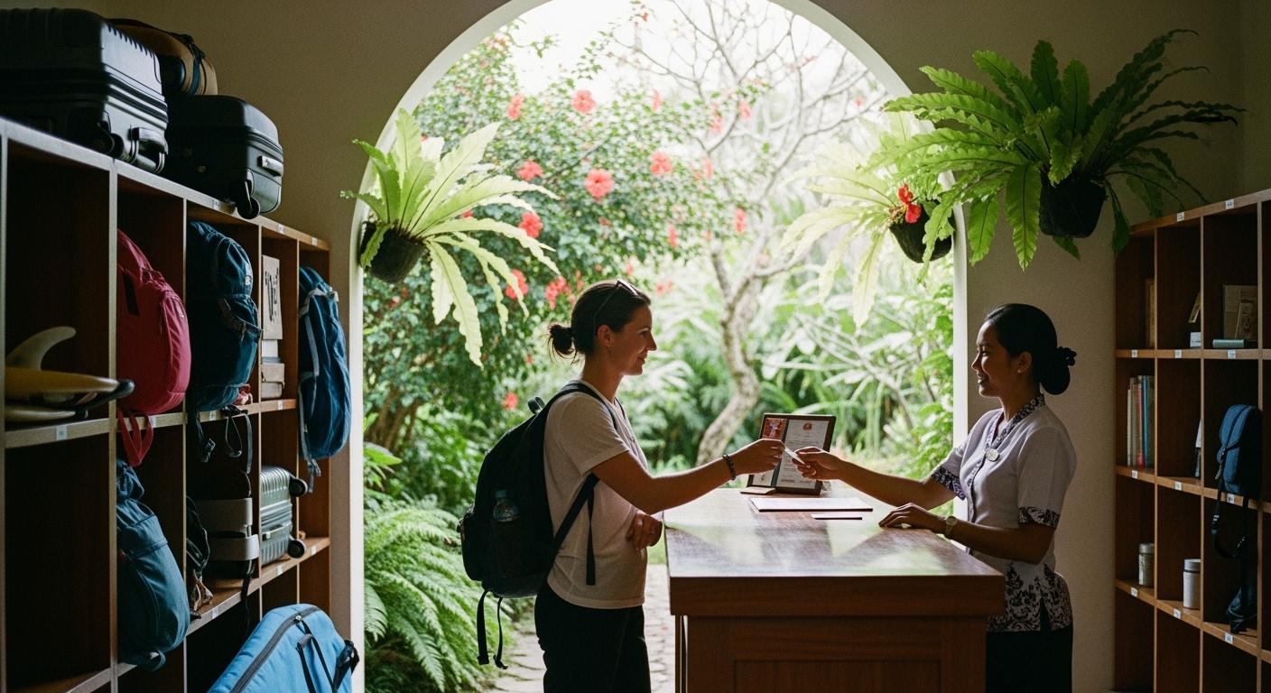 Almacenamiento de equipaje seguro en Bali con Bali Bag Drop