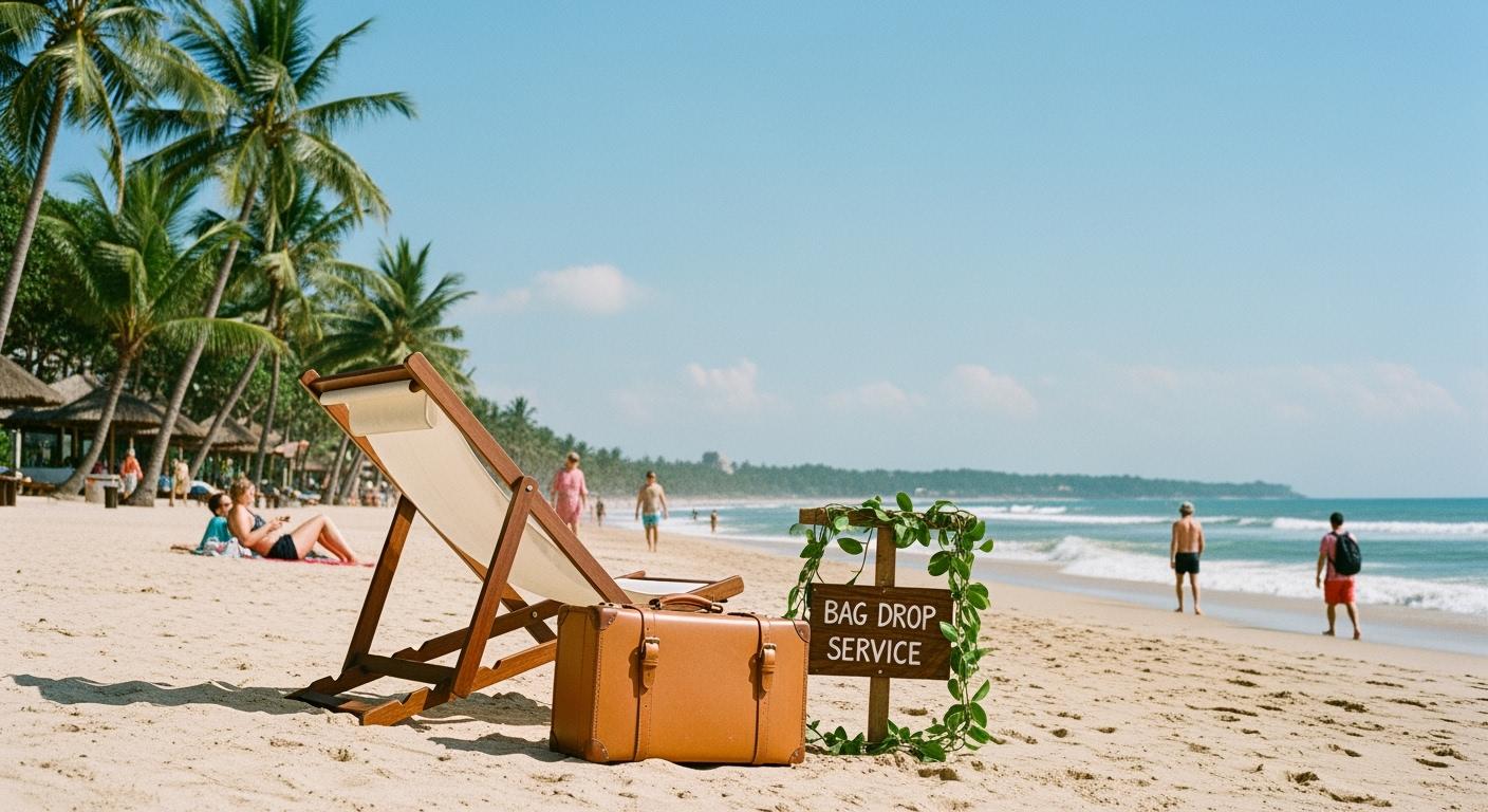 バッグドロップサービスがバリ島で軽く旅行するのにどのように役立つか