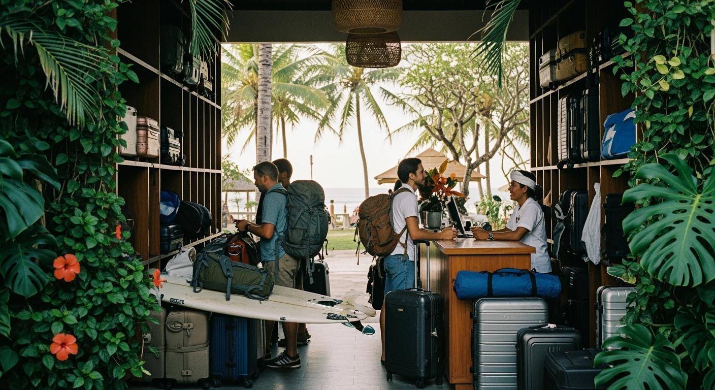 Opzioni di deposito bagagli a Canggu, Bali: Una guida completa