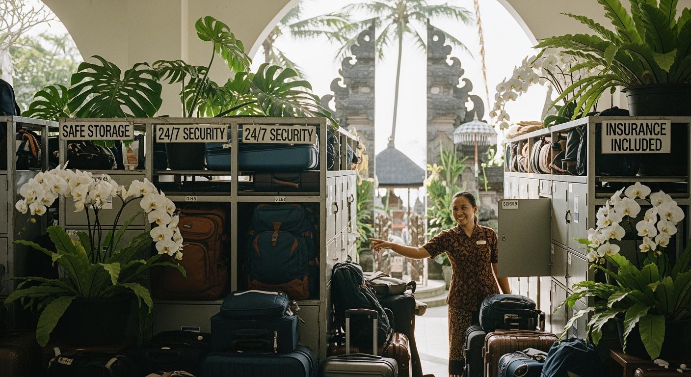 峇里岛安全的行李存放：最佳选项