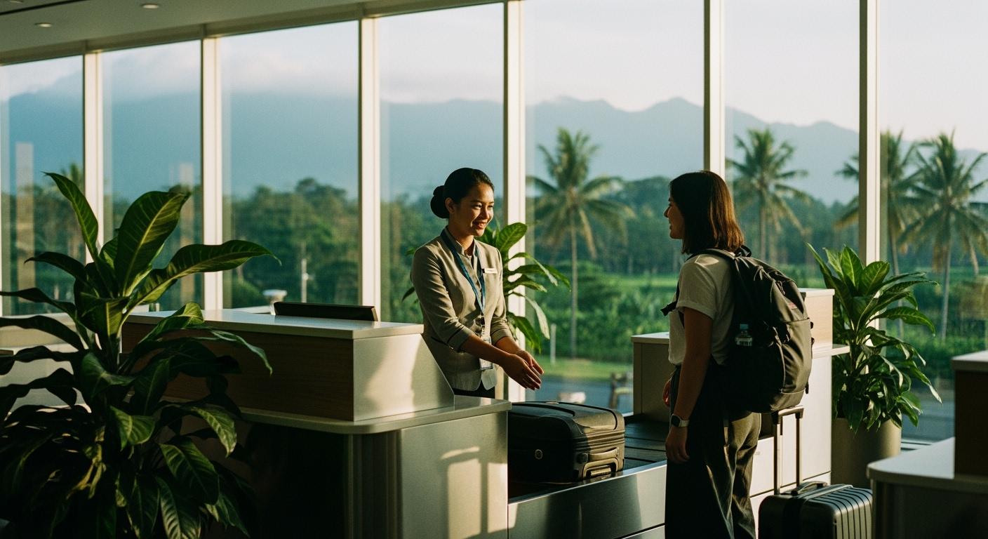 How Baggage Drop Services Make Traveling in Bali Easier