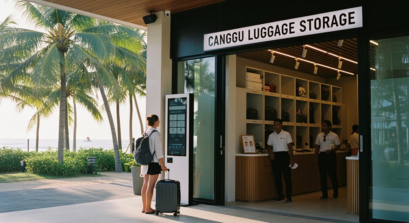 O que são opções de armazenamento de bagagens em Canggu Bali