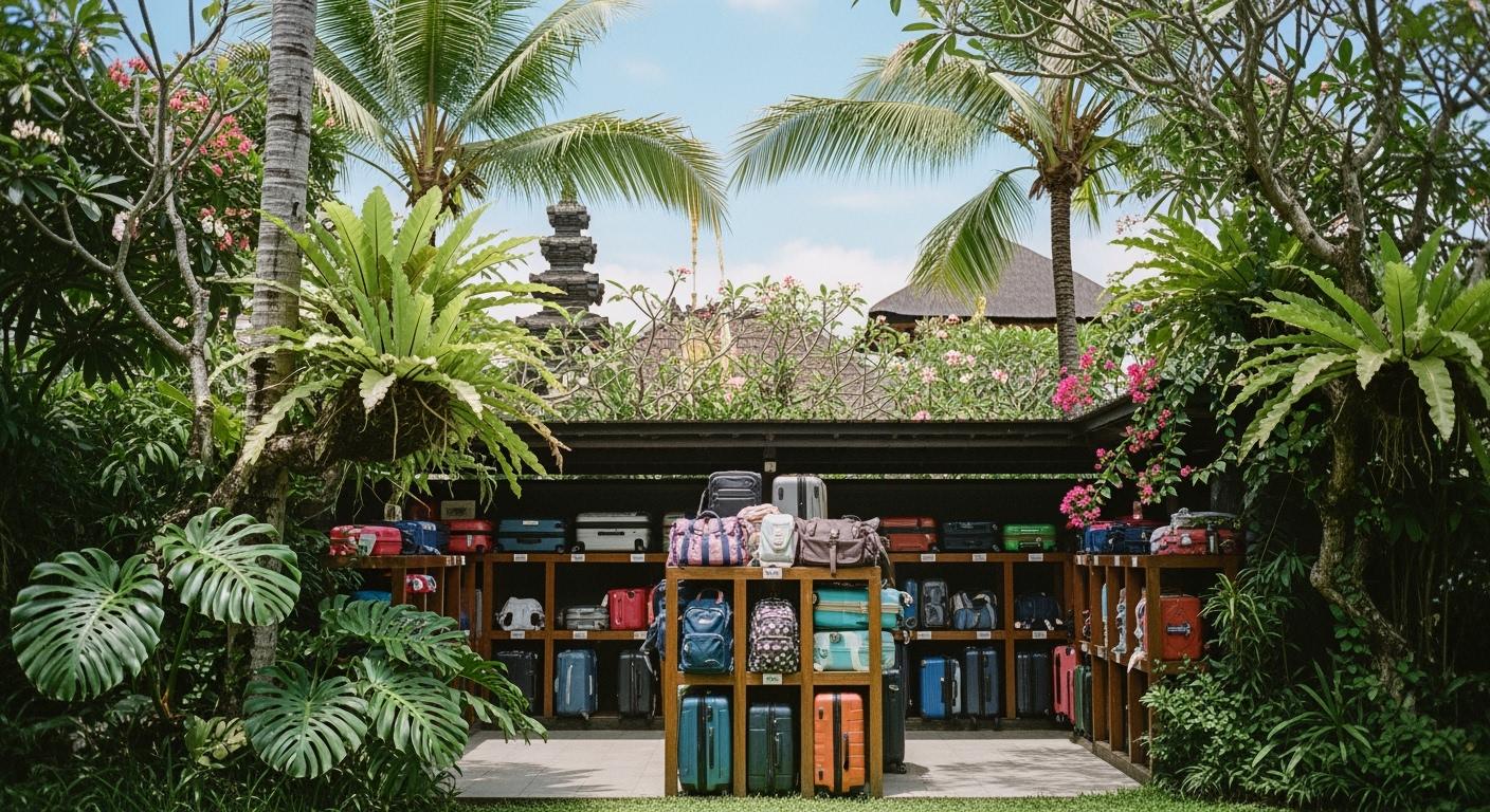 Wo man zuverlässige Gepäckaufbewahrung in Bali findet für stressfreies Reisen